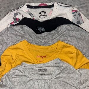 6 Pack Bundle Long Sleeves. Size 5 Girls.